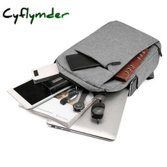 Cyflymder Back To School Laptop Backpack Travel Multifunctional Large Capacity Male Usb Charging