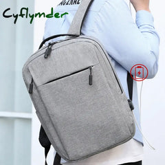 Cyflymder Back To School Laptop Backpack Travel Multifunctional Large Capacity Male Usb Charging