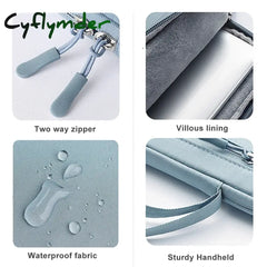 Cyflymder Back To School Laptop Bag 13 14 15 16 Inch For Macbook Air Pro M1 M2 M3 Sleeve Cover