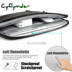 Cyflymder Back To School Laptop Sleeve Case For Macbook Air15 Pro 13 14 15 16 Inch Waterproof Pouch
