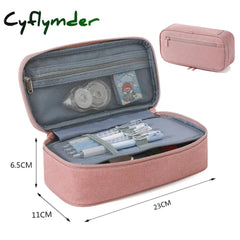 Cyflymder Back To School Large Capacity Pencil Case Estuches Escolares Pencilcase Stationery Solid