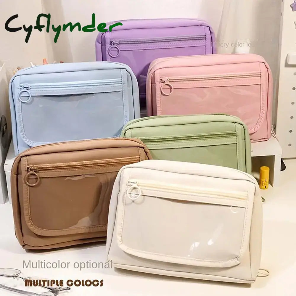 BACK TO SCHOOL Large Capacity Pencil Case Kawaii Cute Pencil Cases Student Pen Case Big School Supplies Stationery Pencil Bags Box Pencil Pouch