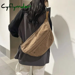 Cyflymder Back To School Large Capacity Waist Bag Women Shoulder Crossbody Bags Casual Fanny Pack