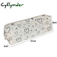Cyflymder Back To School Love Pencil Case School Supplies Pencilcase Estuche Escolar Soft Trousse