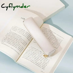 Cyflymder Back To School Luxury Pu Leather Pencil Case School Cases Bag Small Pen Bags Stationery