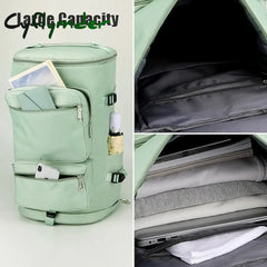 Cyflymder Back To School Men’s Women’s Crossbody Bag Shoulder Gym Duffle Nylon Outdoor Holiday