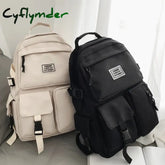 Multi-pocket Men and Women Universal Nylon Large-capacity Leisure Simple Schoolbag Insert Buckle Computer Backpack