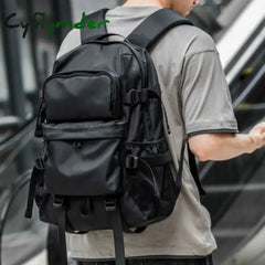 BACK TO SCHOOL New Backpack Black Anti Theft Splashproof Fashion Bag For Teens Travel Multifunctional Men Knapsack Outdoor Teenage Mochila