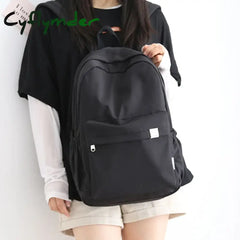 Cyflymder Back To School New Waterproof Nylon Women Backpack Female Travel Bag Backpacks Schoolbag