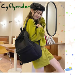 Cyflymder Back To School New Women’s Backpack Large Capacity Travel Bag School Season Students