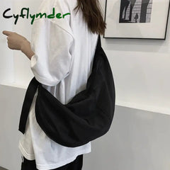 BACK TO SCHOOL Oxford Cloth Dumpling Bag for Women, Trendy and Cool Couple, Lazy Style Crossbody Bag Large Capacity Student Class Shoulder Bag