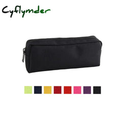 BACK TO SCHOOL Pencil Case Black Stationery Trousse Scolaire Pencil Pouch School Supplies Solid Color Pencilcase Piornik School Pencil Cases