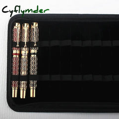 Cyflymder Back To School Pencil Case Large Capacity 24 Holes Leather Pen Bag Canvas Painting