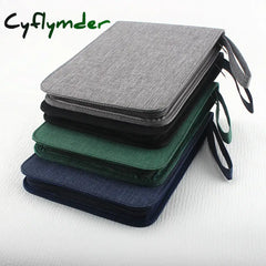 Cyflymder Back To School Pencil Case Large Capacity 24 Holes Leather Pen Bag Canvas Painting