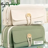 BACK TO SCHOOL Pencil Case Large Capacity Pencil Pouch Handheld Pen Bag Cosmetic Portable Gift for Office School Teen Girl Boy Men Women Adult