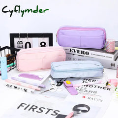 BACK TO SCHOOL Simple Pencil Case Trousses Scolaires Pencil Pouch Back To School Large Capacity School Supplies Estuches Escolares Pencilcase