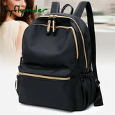 BACK TO SCHOOL Women Anti-theft Backpack Waterproof Fabric Large Female Shoulder Bag Large Capacity Simple Style Casual Travel Bags