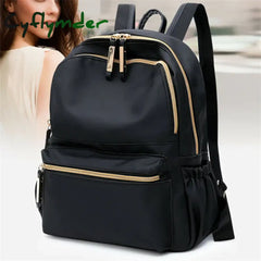 BACK TO SCHOOL Women Anti-theft Backpack Waterproof Fabric Large Female Shoulder Bag Large Capacity Simple Style Casual Travel Bags