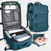 BACK TO SCHOOL Women Travel Backpack 17 Inch Laptop USB Airplane Business Shoulder Bag Nylon Students Schoolbag Luggage Pack Bags hot selling