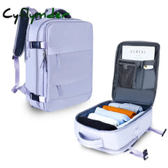 BACK TO SCHOOL Women Travel Backpack Airplane Large Capacity Multi-Function Luggage Lightweight Waterproof Women's Casual Bag Notebook Bagpacks