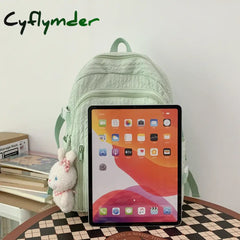 Cyflymder Backpack For Elementary School Girl Waterproof Oxford Cloth Pink Sac Enfant Bags Kids