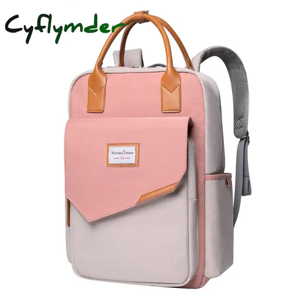 Cyflymder Backpack Women Fashion Backpack Multi-Layer Space Versatile For Travel Leisure Work