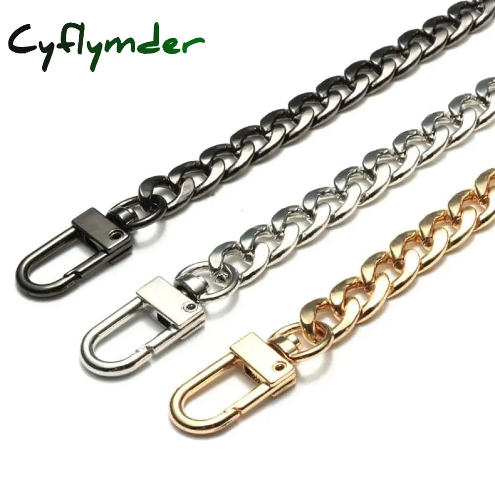 Cyflymder Bag Parts Accessories Bags Chains Gold Belt Hardware Handbag Accessory Metal Alloy Chain