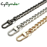 Cyflymder Bag Parts Accessories Bags Chains Gold Belt Hardware Handbag Accessory Metal Alloy Chain