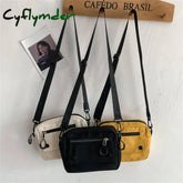 Cyflymder Bags For Women Pure Color Casual Tote Outdoor Bag Canvas Handbag Zipper Shoulder Luxury