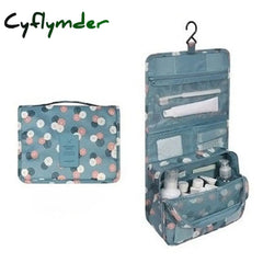 Cyflymder Bath Hanging Travel Men Toiletry Bag Male Waterproof Organizer Nylon Necessaire Make Up