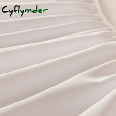 Cyflymder Bed Fitted Sheet Elastic Sheets Single Twin Full Queen King Single Double King Super King Size Soft