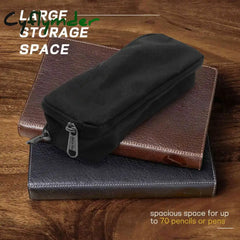 Cyflymder Big Capacity Pencil Case Oxford Storage Pouch Marker Pen Simple Stationery Bag School