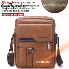 Cyflymder Brand Men Shoulder Bag For 10.4 Inches Ipad Pu Leather Business Messenger Bags Large Man