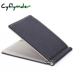Cyflymder Brand Men Wallet Short Skin Wallets Purses PU Leather Money Clips Sollid Thin Wallet For Men Purses