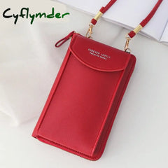 Cyflymder Brand Small Crossbody Shoulder Bag For Women High Quality Cell Phone Pocket Purse Female
