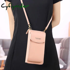 Cyflymder Brand Small Crossbody Shoulder Bag For Women High Quality Cell Phone Pocket Purse Female