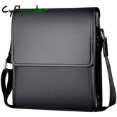 Cyflymder Business Men Messenger Bags Vintage Leather Crossbody Shoulder Bag For Male Brand Casual