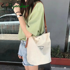 Cyflymder Casual Canvas Large Capacity Bag Women Handbags Designer Letters Shoulder Crossbody Bags