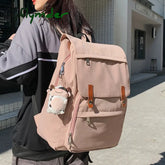 Cyflymder Casual Women Backpack Waterproof Nylon Female Shoulder Bag Large Capacity Travel Ladies