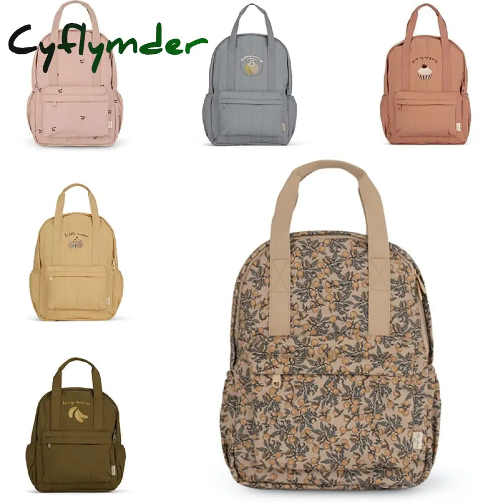 Cyflymder Children Backpacks Ks Brand Kids Schoolbag Toddler Kindergarten Backpack Vintage Style