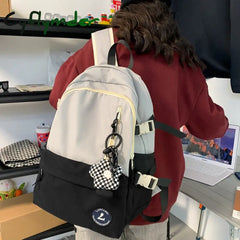 Cyflymder College Student Ladies Cute Backpack Large Women Female Harajuku School Bags Book Kawaii