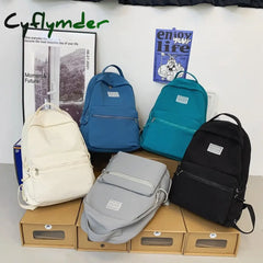 Cyflymder Cool Girl High Capacity Laptop Backpack Trendy Women Leisure Schoolbag Female Men Book