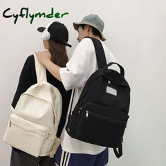 Cyflymder Cool Girl High Capacity Laptop Backpack Trendy Women Leisure Schoolbag Female Men Book