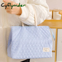 Cyflymder Cute Lunch Box Bag For Girls And Women Reusable Cooler Tote Leakproof Meal Prep Insulated