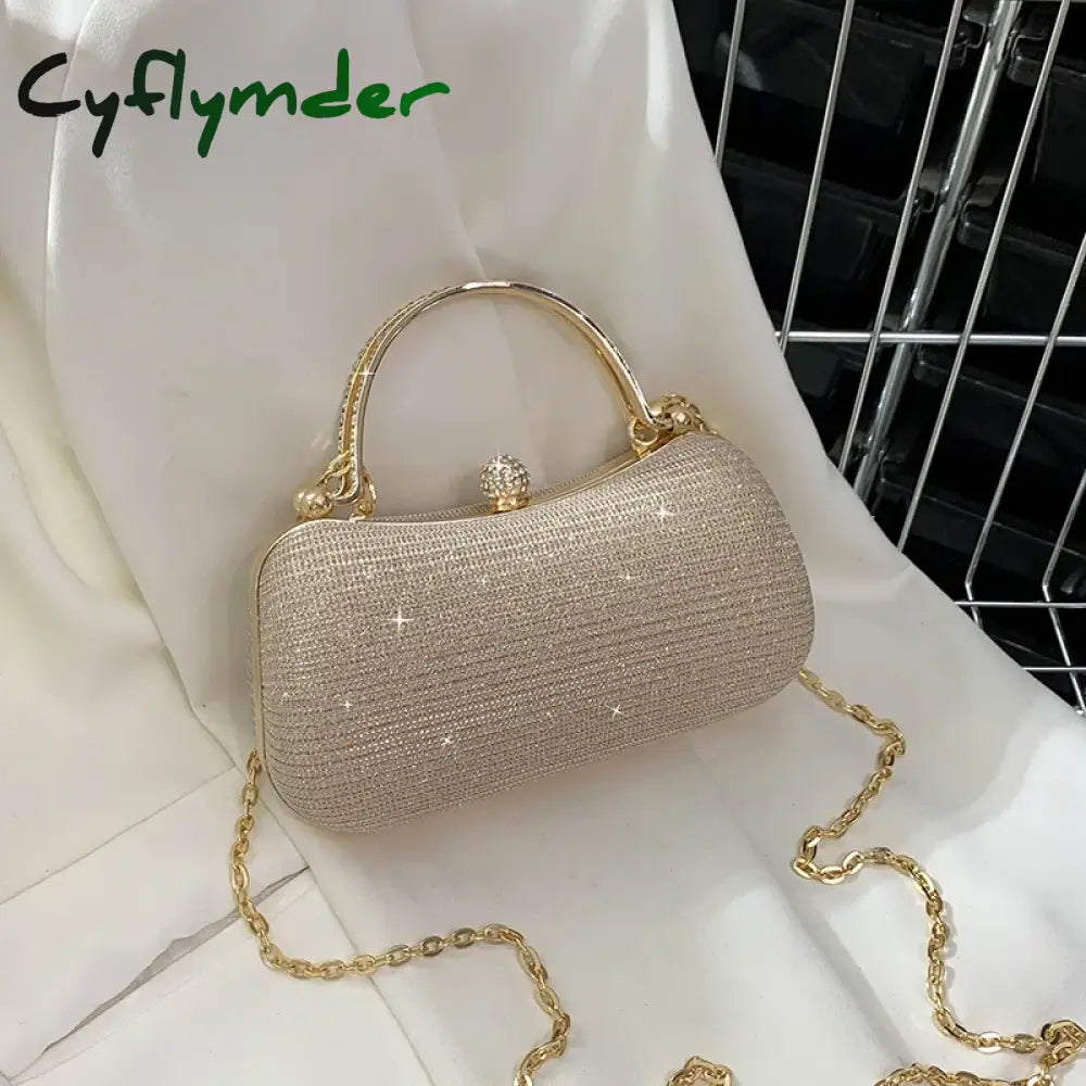 Cyflymder Cute Small PVC Shoulder Crossbody Bags for Women Hit Luxury Party Evening Handbags and Purses Female Travel