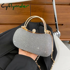 Cyflymder Cute Small PVC Shoulder Crossbody Bags for Women Hit Luxury Party Evening Handbags and Purses Female Travel