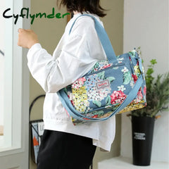 Cyflymder Designer Shoulder Bag For Woman Casual Crossbody Messenger Bags New Women Handbags Large