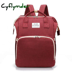 Cyflymder Diaper Bag Backpack Multifunction Travel Back Pack Maternity Baby Changing Bags Large