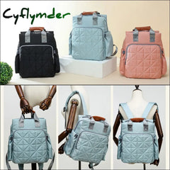 Cyflymder Diaper Bag Backpack Mummy Maternity Nappy Travel Handbag Baby Stroller Organizer