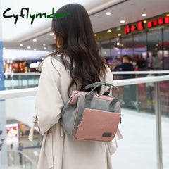Cyflymder Diaper Bag Mummy Women Stroller Organizer Maternity Bags For Baby Stuff Small Nappy